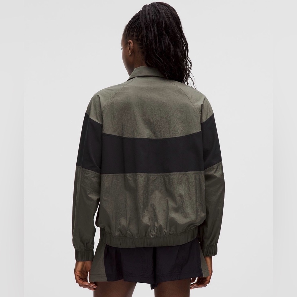 Lululemon | Nylon Colorblock Collard Jacket - Picture 3 of 12